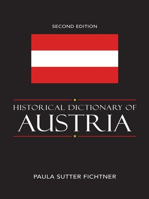 cover image of Historical Dictionary of Austria